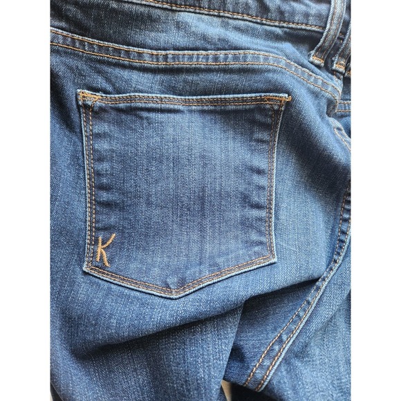 Kut from the Kloth Kay Boyfriend Straight Dark Wash Womens Jeans Size 16 - Picture 7 of 8